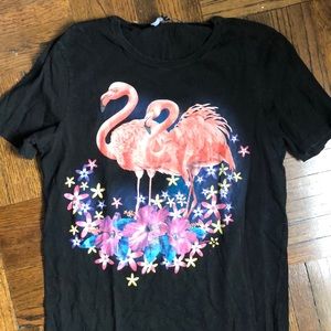 Gucci Flamingo Black T-Shirt